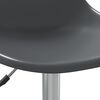 vidaXL Chaise pivotante de salle &agrave; manger Gris clair PP