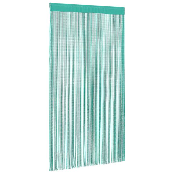 vidaXL Rideaux à fils 2 pcs turquoise 100x250 cm