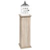FMD Table d'appoint avec porte 88,5 cm Ch&ecirc;ne