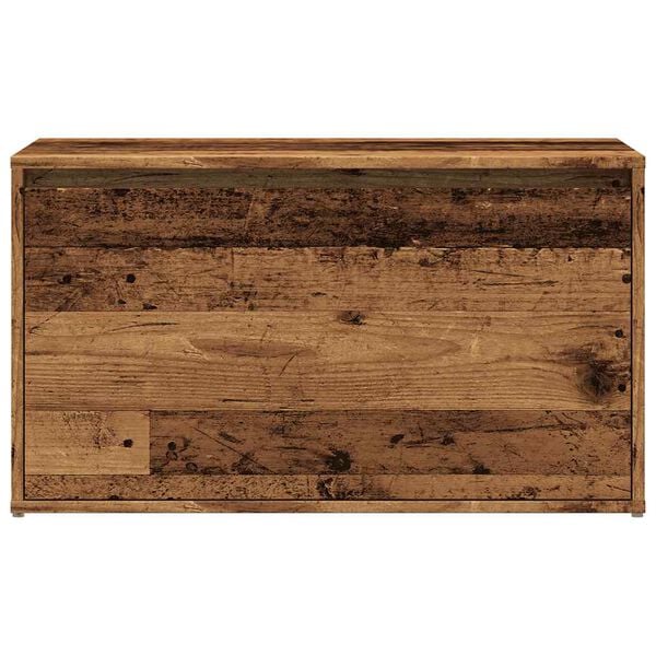 vidaXL Banc d'entrée 80x40x45 cm vieux bois bois d'ingénierie