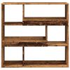 vidaXL Biblioth&egrave;que/S&eacute;parateur de pi&egrave;ce vieux bois 100x33x94,5 cm