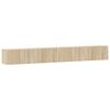 vidaXL Ensemble de meubles TV 3 pcs Ch&ecirc;ne sonoma Bois d'ing&eacute;nierie