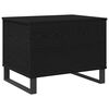 vidaXL Table basse Ch&ecirc;ne noir 60 x 44,5 x 45 cm