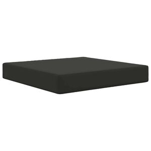 vidaXL Coussin de canap&eacute; d'ext&eacute;rieur Polyester Noir 60 x 60 cm
