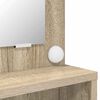 vidaXL Tables de maquillage pour chambre avec tiroir Ch&ecirc;ne Sonoma