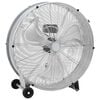 vidaXL Ventilateur tambour avec roue Argent&eacute; 79 x 37 x 82 cm Aluminium