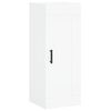 vidaXL Armoire murale blanc 34,5x34x90 cm bois d'ing&eacute;nierie