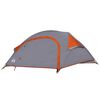 vidaXL Tente de camping &agrave; d&ocirc;me 1 personne orange imperm&eacute;able
