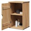 vidaXL Armoire murale de salle de bain OTTA 35x30x55 cm bois massif