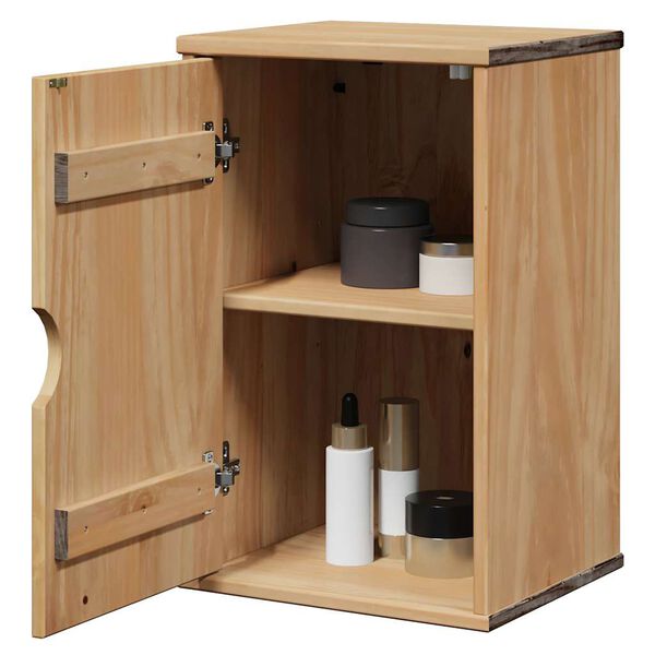 vidaXL Armoire murale de salle de bain OTTA 35x30x55 cm bois massif