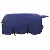 vidaXL Couverture &Eacute;quine Bleu marine 145 cm Fleece en polyester