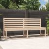 vidaXL Banc de jardin 201,5 cm bois massif de pin