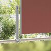 vidaXL Auvent lat&eacute;ral r&eacute;tractable de patio 100x300 cm Marron