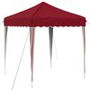 vidaXL Tente de f&ecirc;te pop-up 195 x 195 x 245 cm Bordeaux Tissu Oxford