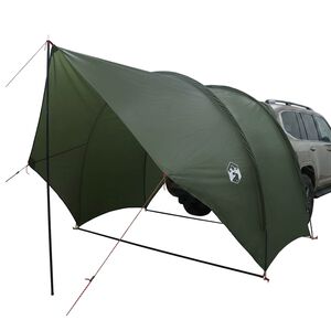 vidaXL Auvent de hayon r&eacute;sistant &agrave; l'eau 405 x 280 x 220 cm Vert arm&eacute;e