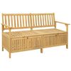 vidaXL Banc de rangement avec stockage avec porte Acacia massif