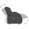 vidaXL Fauteuil de massage inclinable avec porte-gobelets 4 places