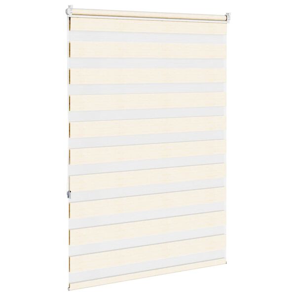 vidaXL Store z&egrave;bre beige marbr&eacute; largeur du tissu 105,9 cm polyester