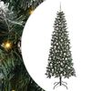 vidaXL Sapin de No&euml;l artificiel Vert 210 cm PVC, plastique et acier