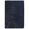 vidaXL Tapis shaggy &agrave; poils longs NAVARRA bleu marine 200x290 cm