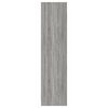 vidaXL Armoire avec tiroirs Sonoma gris 50x50x200 cm Bois d'ingénierie