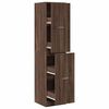 vidaXL Armoire apothicaire ch&ecirc;ne marron 40x41x174,5 cm bois ing&eacute;nierie