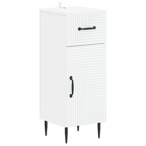 vidaXL Meuble de Rangement de Salle de Bain HAARLEM Blanc