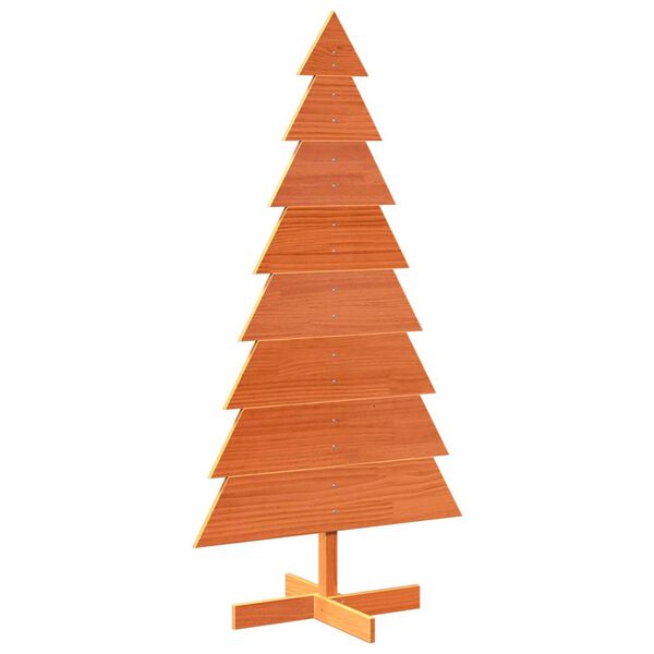 vidaXL Arbre de No&euml;l en bois pour d&eacute;coration 150 cm bois de pin massif
