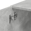 vidaXL Armoire de rangement mince gris b&eacute;ton 40x42,5x225 cm