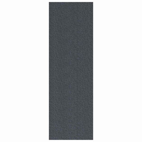 vidaXL Tapis Couloir Gris 80 x 250 cm tissu