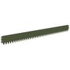 vidaXL Bordure de Pelouse 20 pcs 103 x 10 cm Acier Vert olive