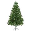 vidaXL Sapin de No&euml;l avec 300 LED avec support Vert 180 cm PE