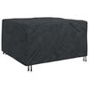 vidaXL Housse pour meubles Uni Noir 150 x 150 x 75 cm 420D