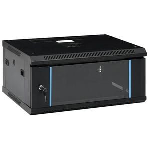 vidaXL Coffret de r&eacute;seau mural 4U 19" IP20 600x450x285 mm