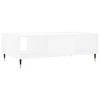 vidaXL Table basse blanc 104x60x35 cm bois d'ing&eacute;nierie