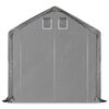 vidaXL Couverture de tente de rangement PVC 4x8 m Gris