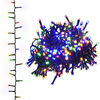 vidaXL Guirlande &agrave; LED compacte avec 3000 LED Multicolores 65 m PVC