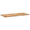vidaXL Dessus de table rectangulaire 140x60x2 cm bois massif d'acacia