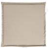vidaXL Coussins de siège de jardin lot de 2 taupe 45x45x2 cm carré