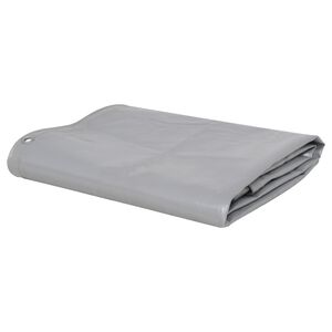 vidaXL B&acirc;che 650 g / m&sup2; 2 x 3 m Gris