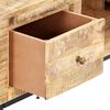 vidaXL Table basse 88x50x42 cm Bois de manguier massif