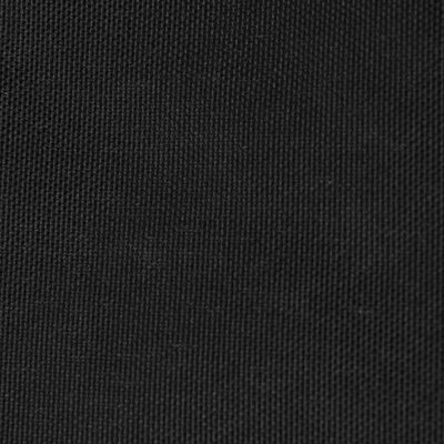 vidaXL Voile de parasol Tissu Oxford rectangulaire 4x6 m noir