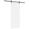 vidaXL Porte coulissante ORKDAL 93 x 232 cm Bois d'ing&eacute;nierie