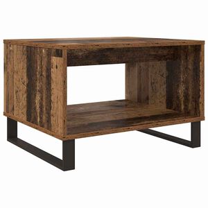 vidaXL Table basse Bois ancien 60 x 50 x 40 cm Bois d'ing&eacute;nierie
