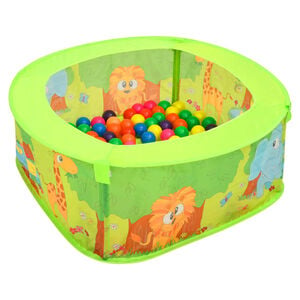 vidaXL Piscine &agrave; balles avec 300 balles pour enfants 75x75x32 cm