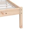 vidaXL Cadre de lit sans matelas 120x190 cm bois de pin massif