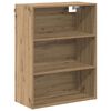 vidaXL Haut Armoire avec tiroir Ch&ecirc;ne artisanal 69,5 x 34 x 180 cm