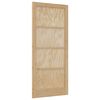 vidaXL Porte int&eacute;rieure 93 x 211 cm Contreplaqu&eacute; Naturel