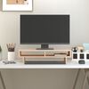 vidaXL Support pour moniteur 60x27x14 cm Bois de pin solide