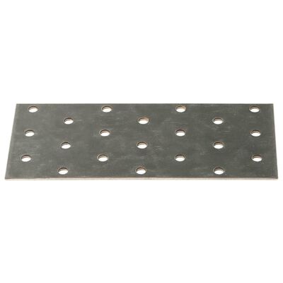 vidaXL Plaques perforées 40 pcs 2 mm 140x60 mm acier galvanisé